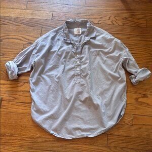 A Shirt Thing Gray Diego Button Down Shirt Relaxed Fit P/S